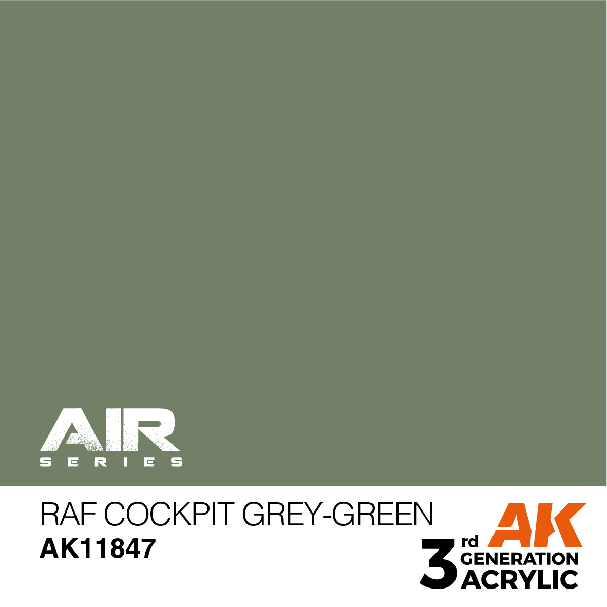 AK 3GEN Air - RAF Cockpit Grey-Green - AK11847