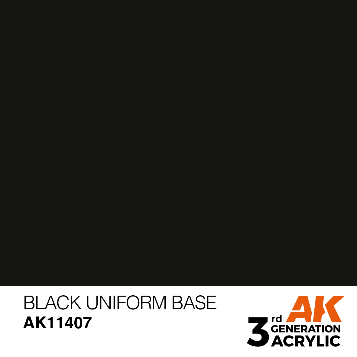 AK 3GEN Figures - Black Uniform Base - AK11407