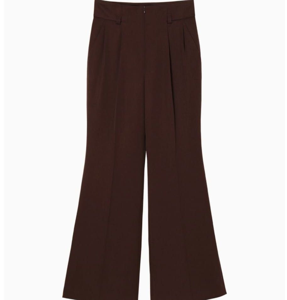 DONNA Les Boutiques - Pants high waisted flared