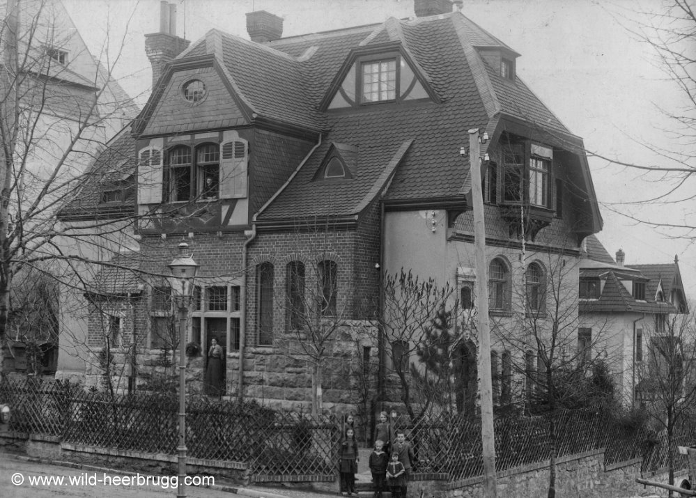 Heinrich Wild's Villa an der Sedanstrasse10 in Jena - 1917
