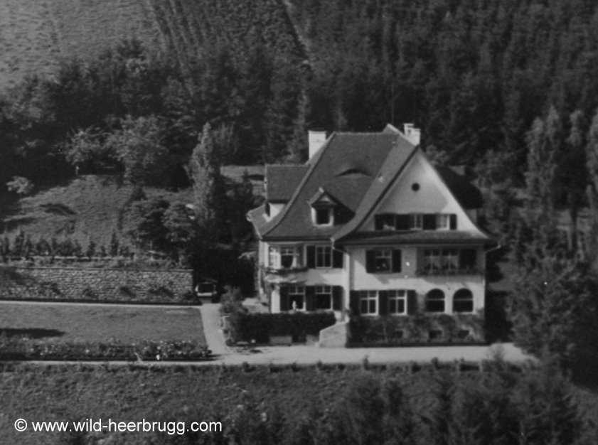 Heinrich Wild's Haus in Heerbrugg - 1921